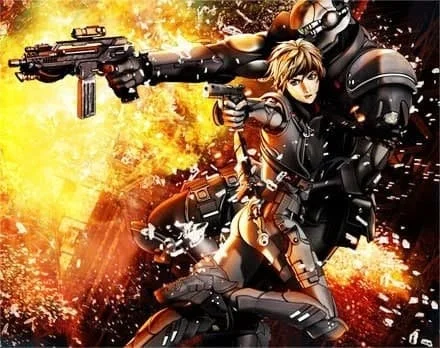 Appleseed EX Machina Armored Character 3D Model