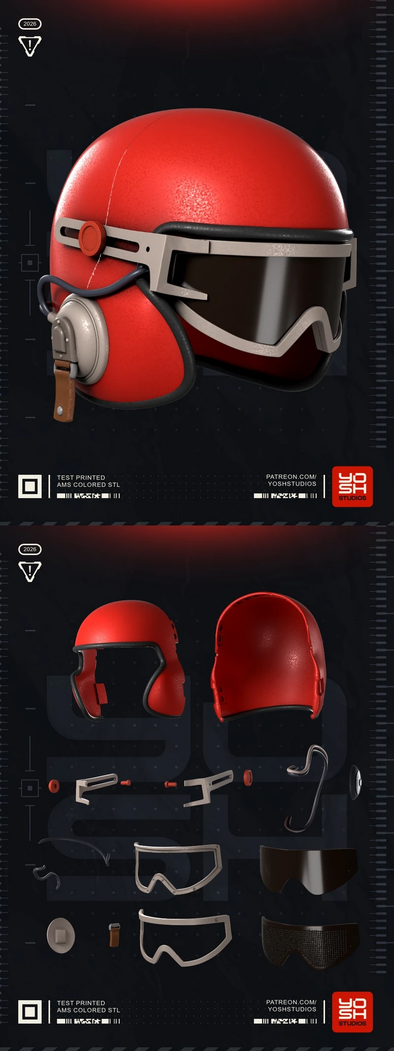 Wilderness Scout Helmet 3D Print for ARC Raiders