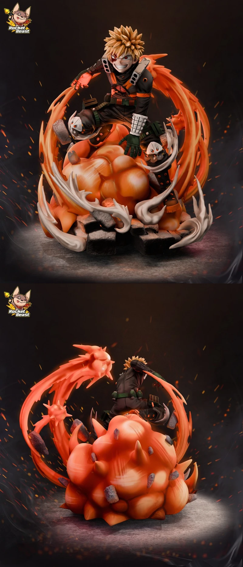 Katsuki Bakugo My Hero Academia 3D Model