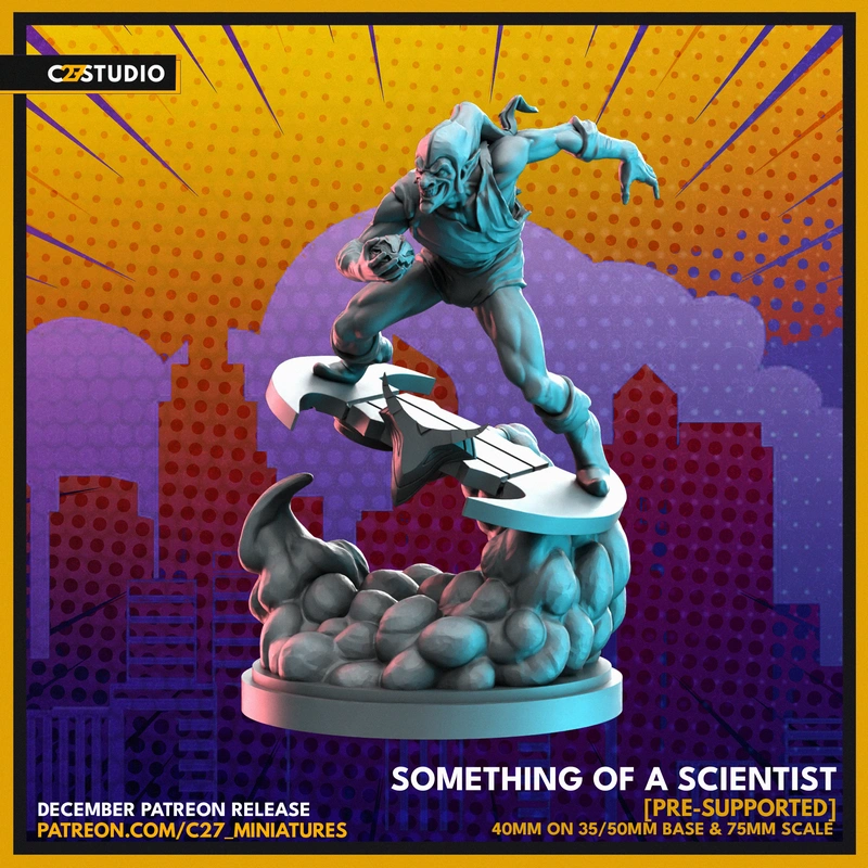 Something of a Scientist Hoverboard Miniature