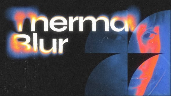 Thermal Blur Typography
