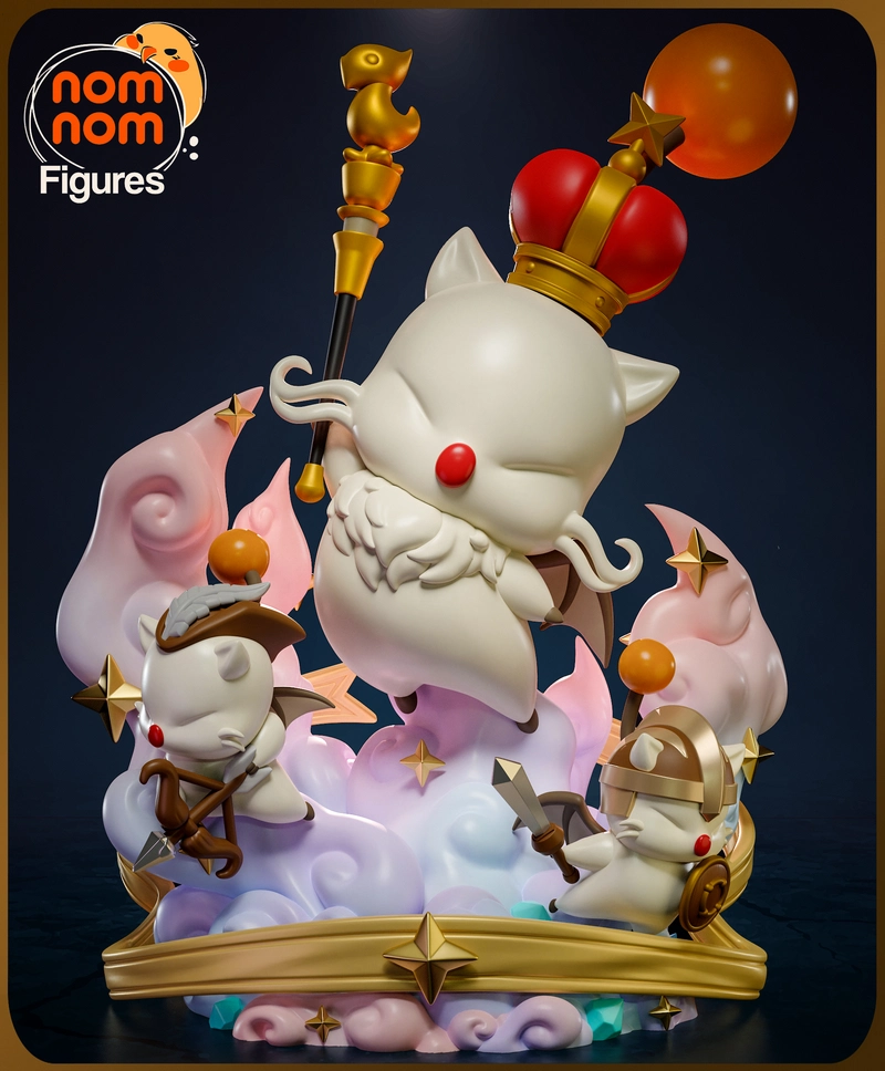 Moogle King Mog XII Final Fantasy 3D Model
