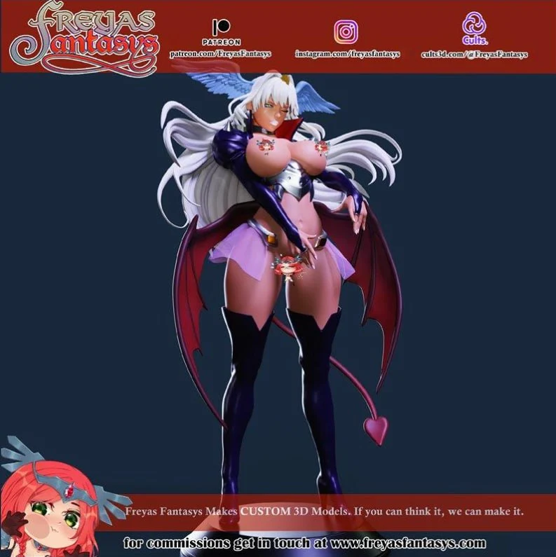 Nailkaiser Original Fantasy Character STL Model