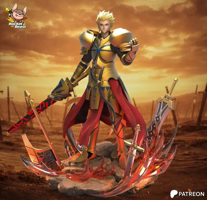 Gilgamesh — Fate 3D Model