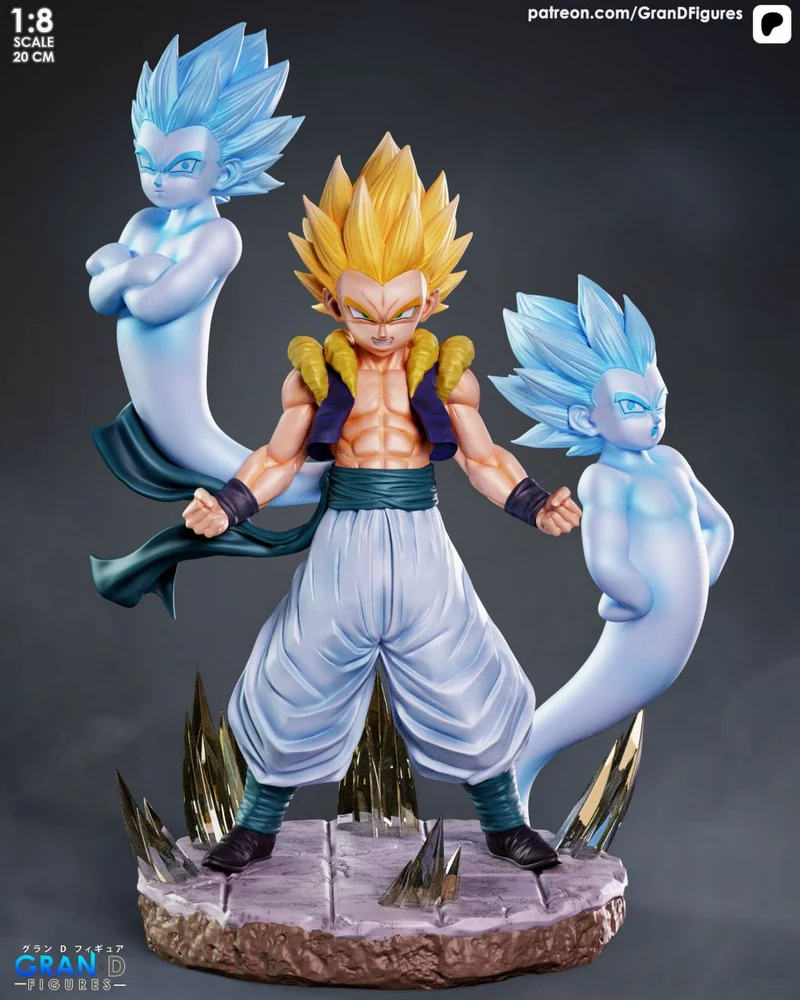 Gotenks Dragon Ball 3D Printable Model Download