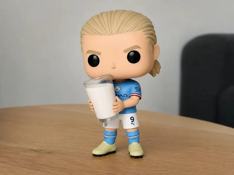 Erling Haaland Football Player 3D Print Model