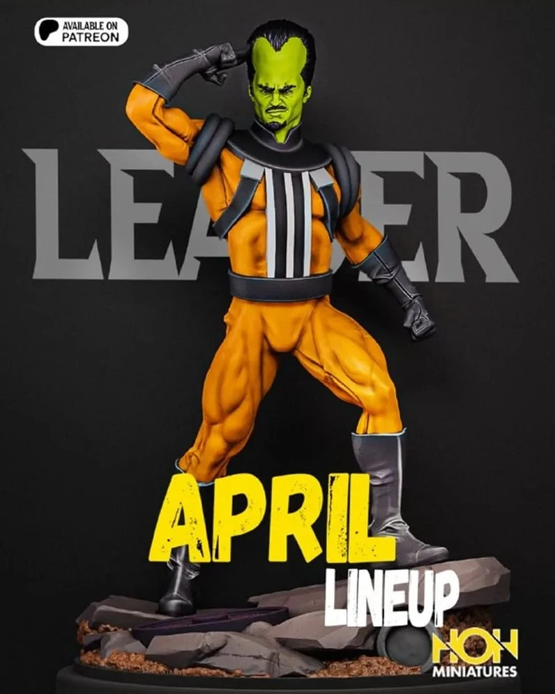 Gamma Mastermind Original Character 3D Printable Model