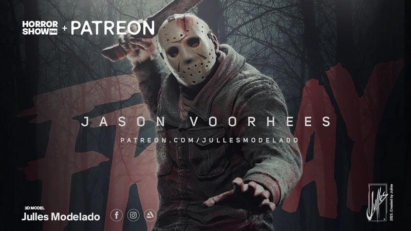 Jason Voorhees — Friday the 13th 3D Model