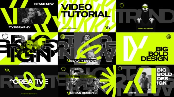 Kinetic PopType Typography