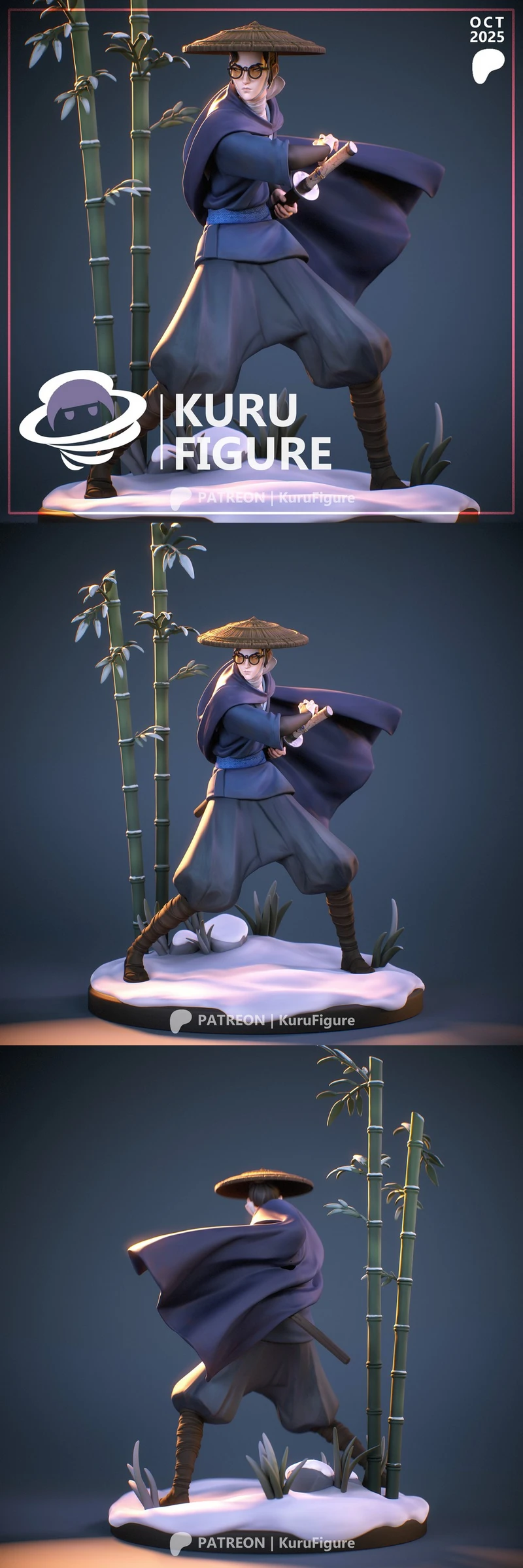 Mizu Original Character 3D Printable Display Figure