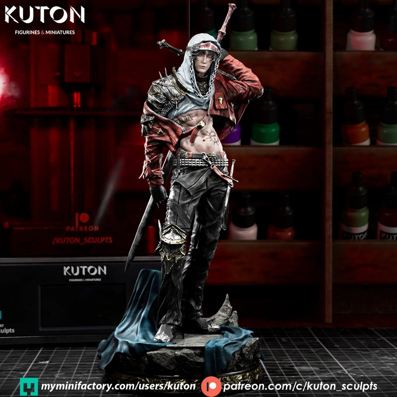 Elias — Original Fantasy Character STL