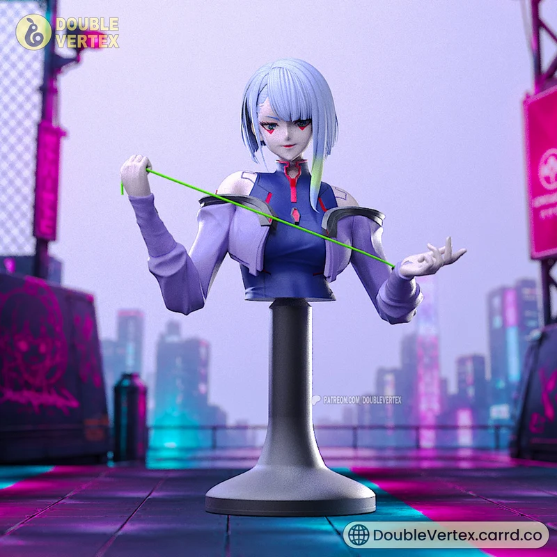 Lucy — Cyberpunk: Edgerunners 3D Model