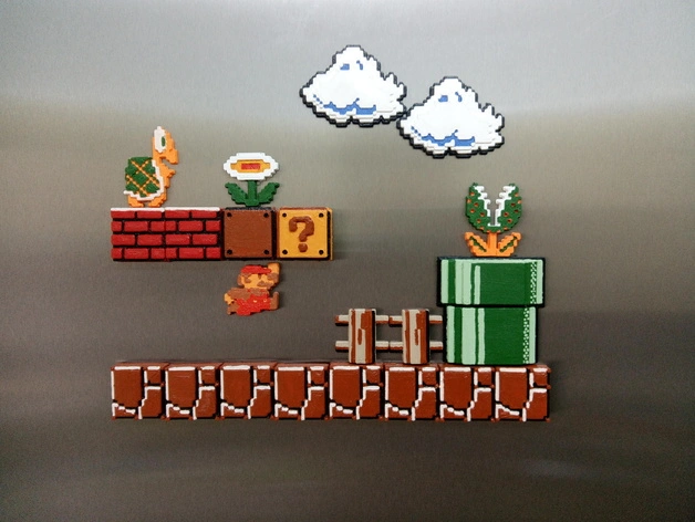 Mario Bros Tile Set — Super Mario