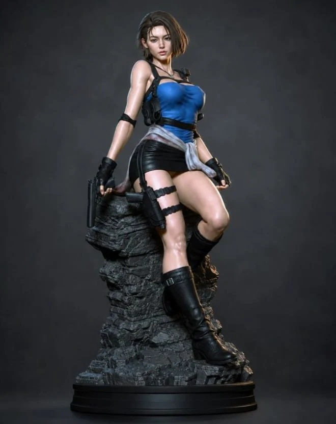 Jill Valentine — Resident Evil 3 3D Model