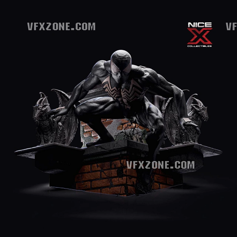 Symbiote Spider-Man 3D Model