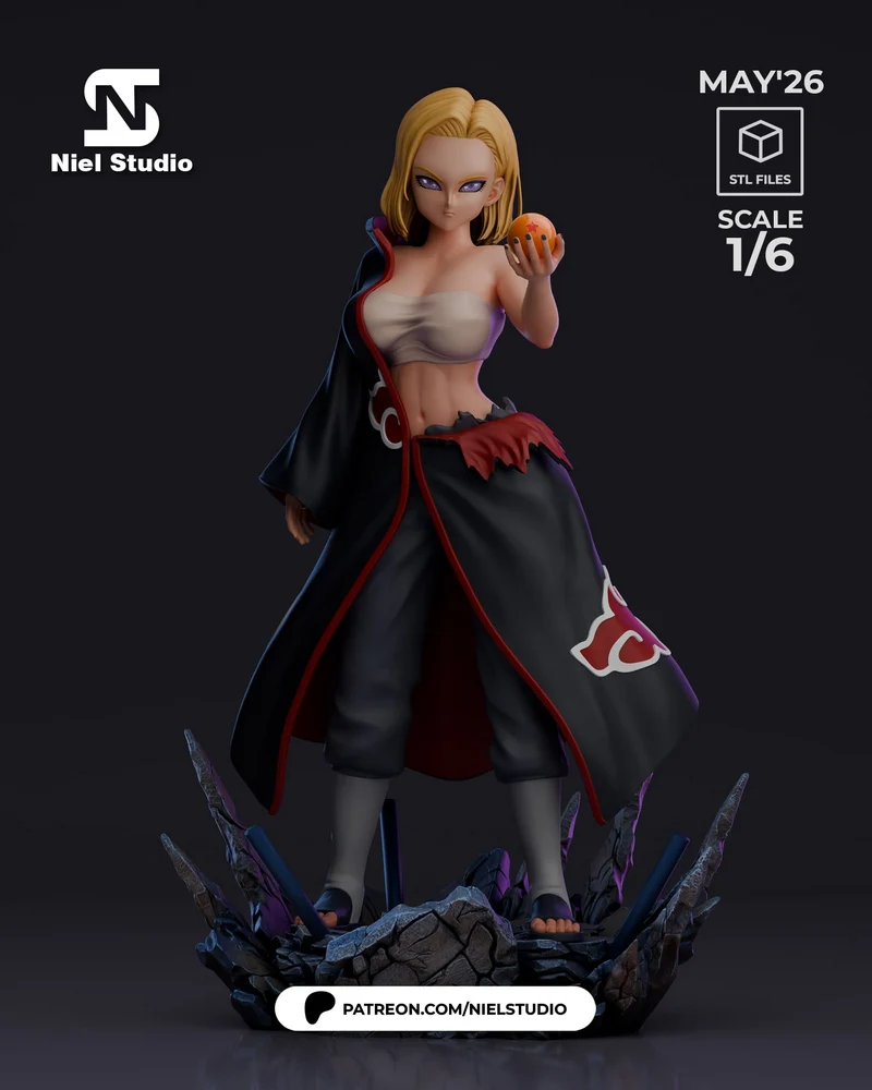 Android 18 Cosplay Pain — Dragon Ball / Naruto