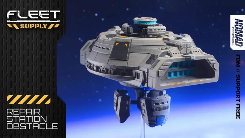Repair Station Obstacle 3D Model