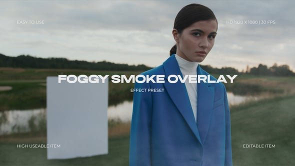 Foggy Smoke Overlay Effect