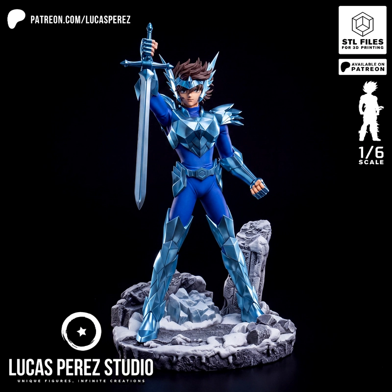 Seiya Odin Armor Saint Seiya STL 3D Model