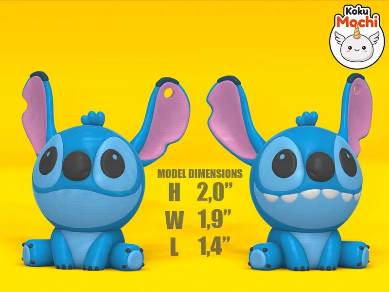 Stitch — Lilo & Stitch 3D Model