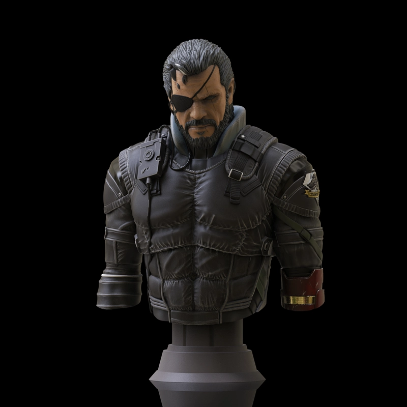 Venom Snake Bust 3D Model