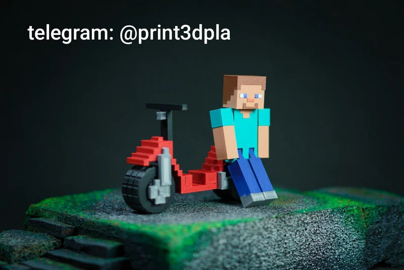 Steve’s Scooter — Minecraft