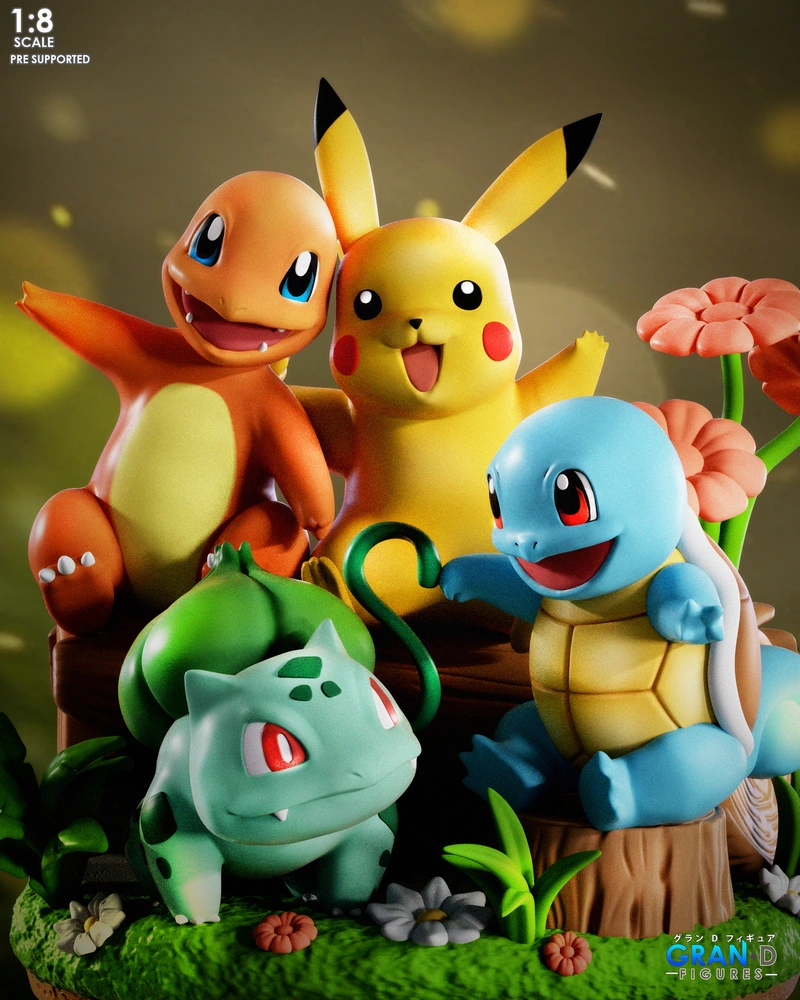 Pikachu Gen 1 Trio — Pokémon