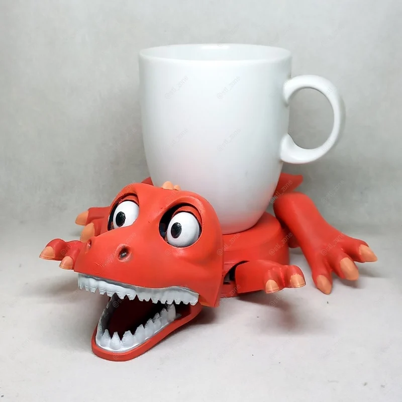 Original T-Rex Cup Holder 3D Model