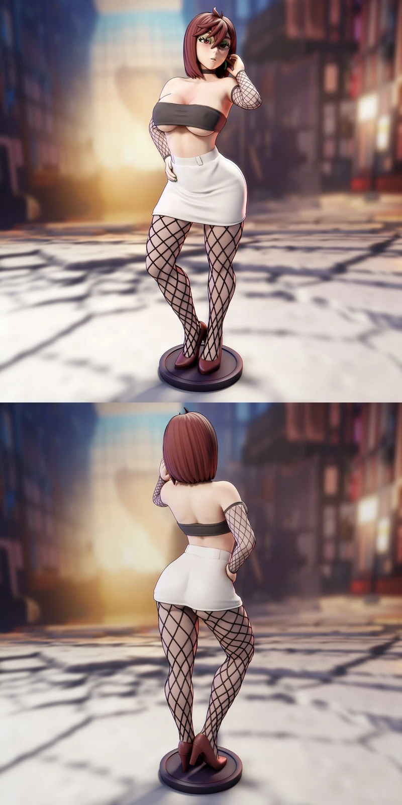 Momo Ayase from Dandadan 3D Printable Figure