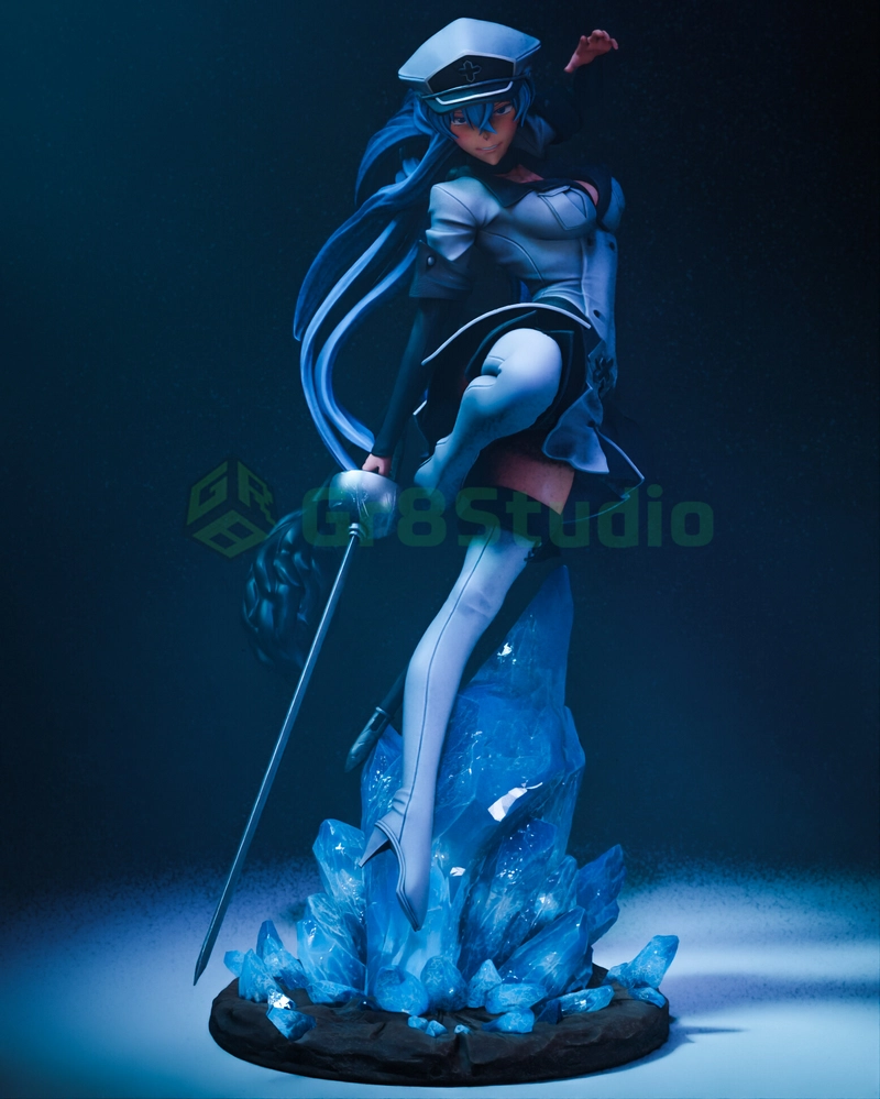 Esdeath from Akame ga Kill! 3D Printable Statue