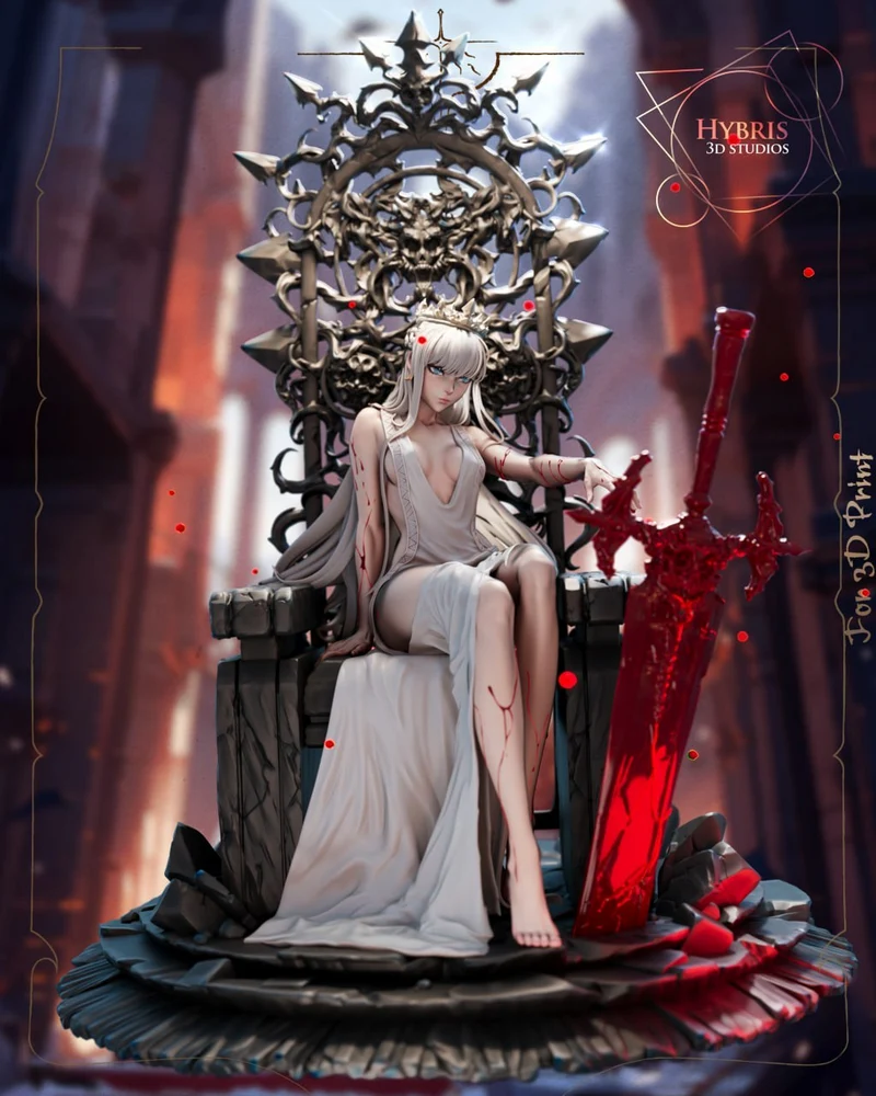 Tearful Queen — Wuthering Waves 3D Model