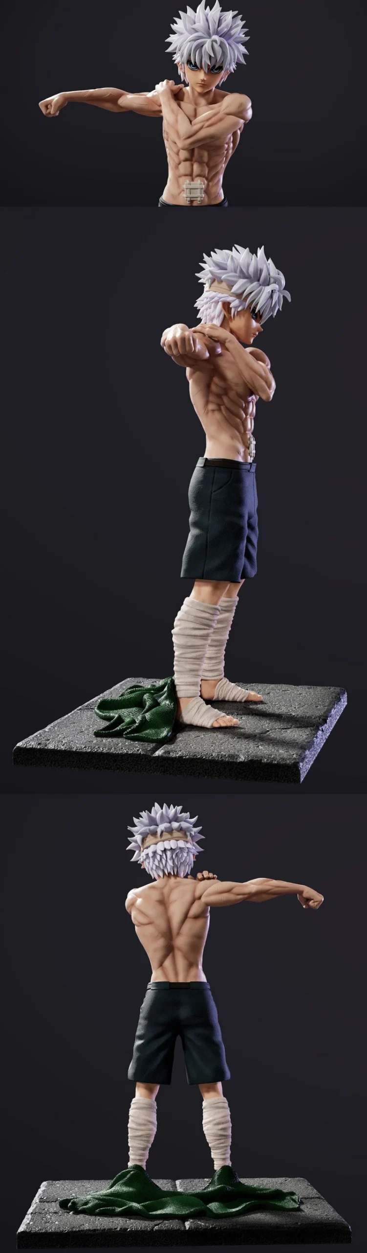 Killua Zoldyck Hunter x Hunter 3D Printable Model