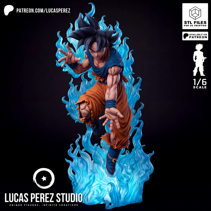 Goku Ultra Instinct — Dragon Ball