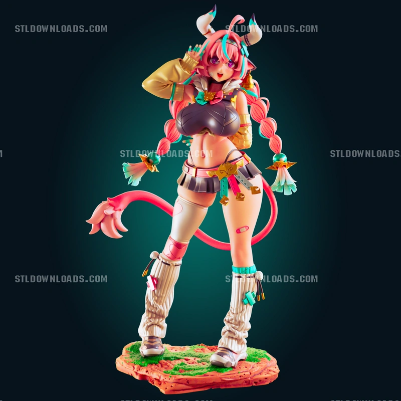 Varesa Genshin Impact Character STL Model