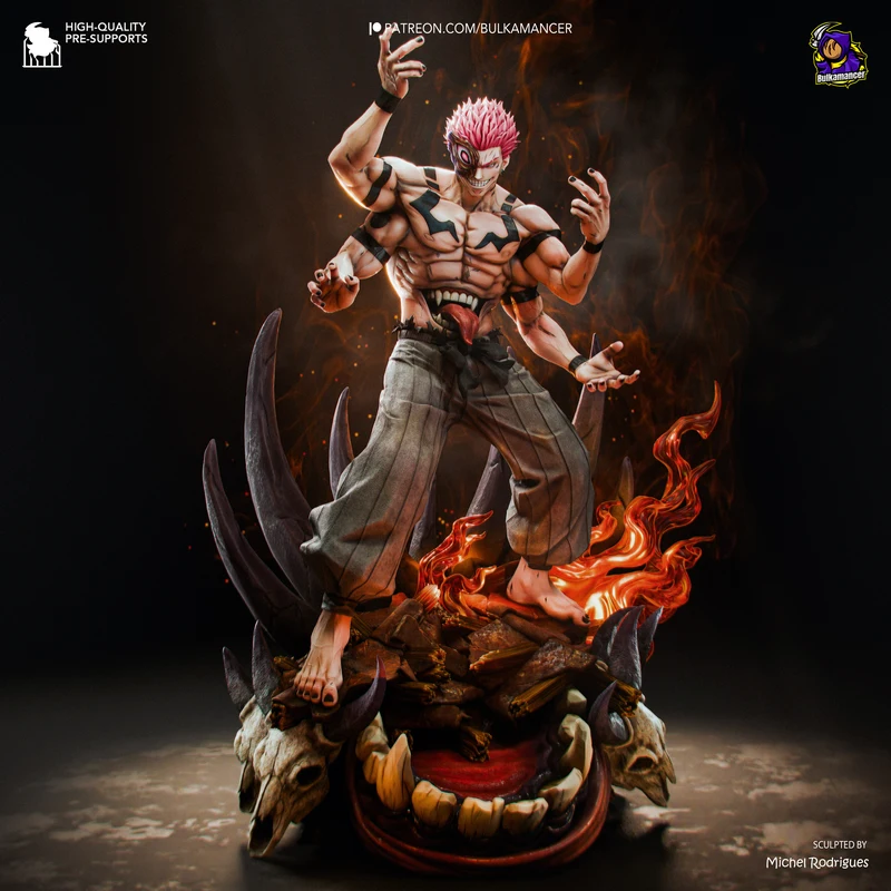 Ryomen Sukuna Jujutsu Kaisen 3D Print Model