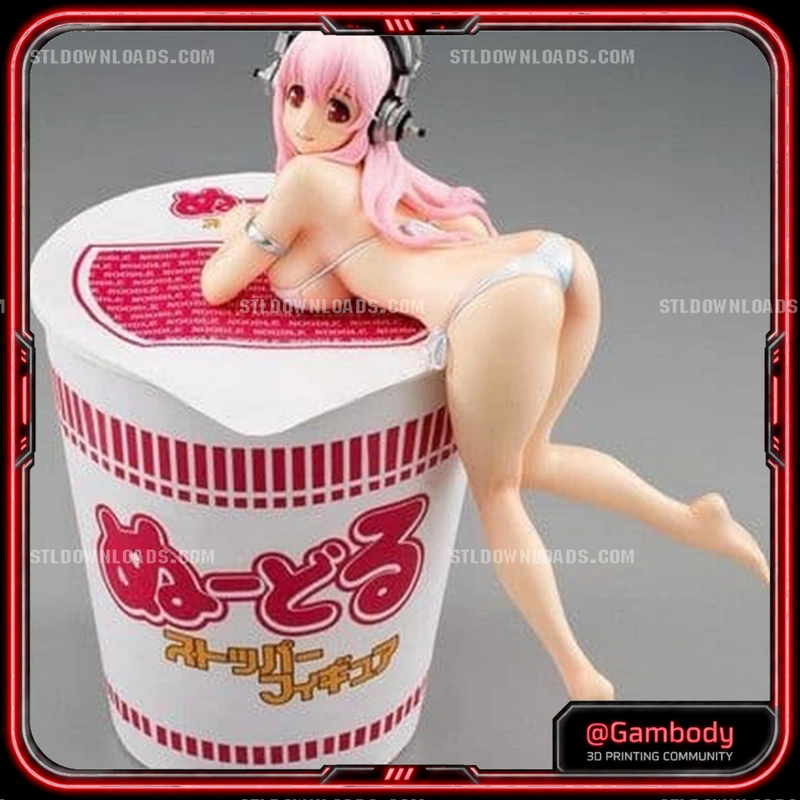 Babe Original Character 3D Figurine